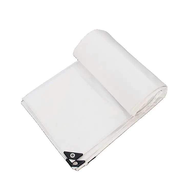 ผ้าใบกันน้ำสีขาว 170 กรัม