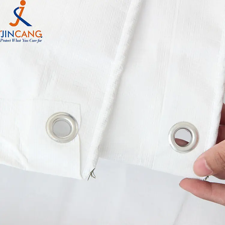 สีขาว 180 กรัมพร้อมผ้าใบกันน้ำ PE