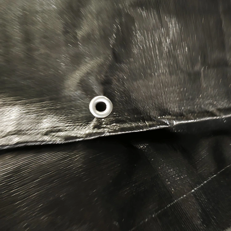 ผ้าใบกันน้ำ PE 200GSM สีดำ