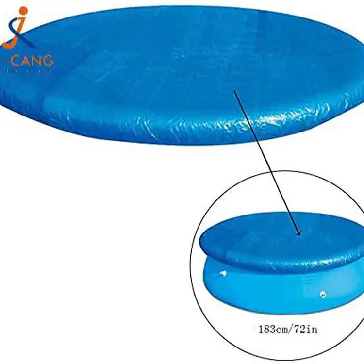 ปกสระว่ายน้ำสีฟ้าสีฟ้า