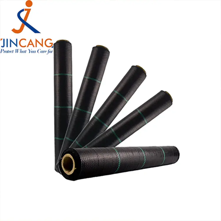 ผ้าต่อต้านวัชพืช PE Woven Garden Weed Weed Control Mat
