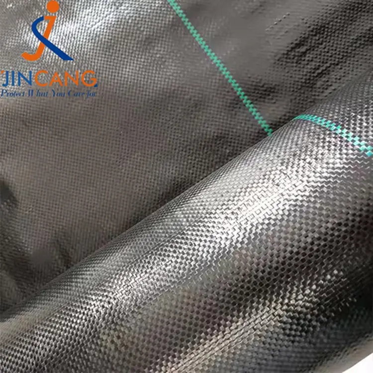 Geotextile Grass Barrier Black Weed Barrier Fabric Mat